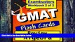 Price GMAT Test Prep Algebra Review Flashcards--GMAT Study Guide Book 2 (Exambusters GMAT Study