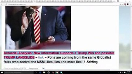 TIM ALEXANDER AND DR DEAGLE WORLD NEWS CORRUPTION AND FALSE REALITY OF POLL OF HILLARY CLINTON