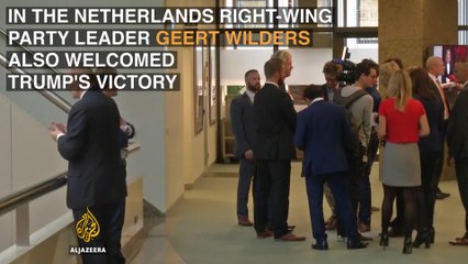 European right-wing leaders welcome Trump's presidency