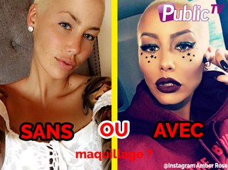 Amber Rose : plus jolie au naturel ?