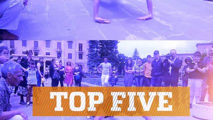 TOP FIVE - EXTREME PUSH-UPS PEOPLE ARE AWESOME 2016 HD