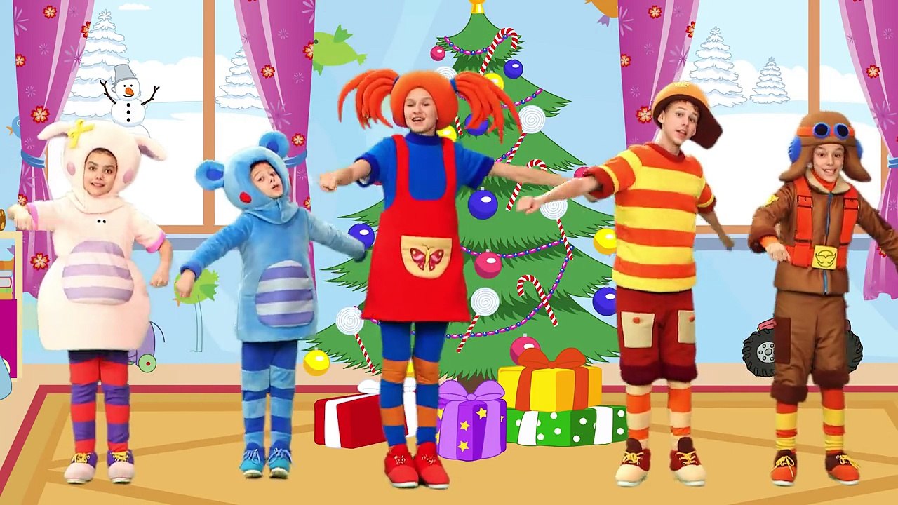 КУКУТИКИ - В лесу родилась елочка 2 - детская развивающая песня мультик для малышей