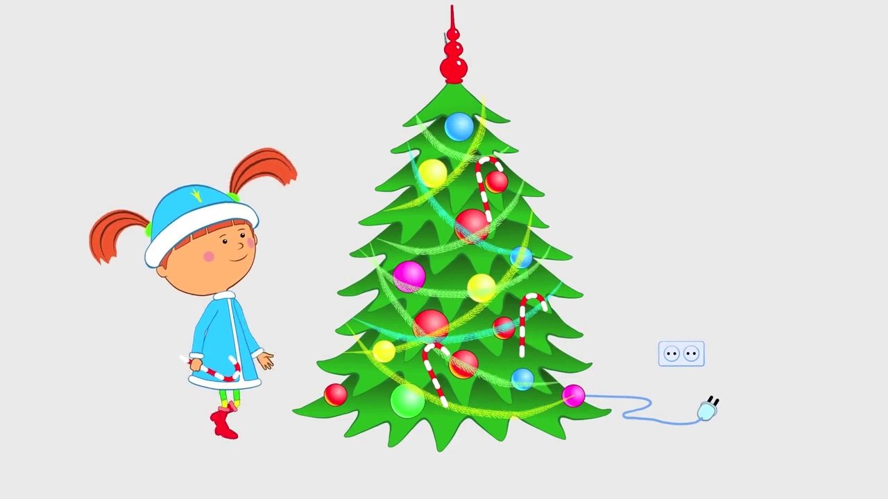 КУКУТИКИ - В лесу родилась ёлочка - Новогодняя песенка для детей, малышей