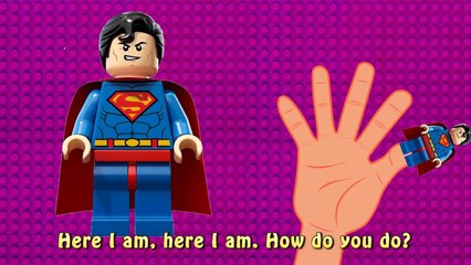 Finger Family Finger Family Super Hero Lego Funny Lego Animation Nursery Rhymes For Children