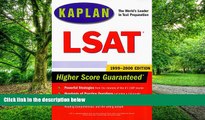 Best Price Kaplan LSAT 1999-2000 (Annual) Kaplan On Audio
