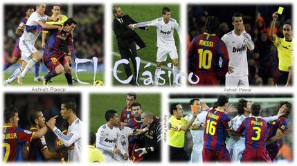 The dirty side of El Clasico - Fights, Fouls, Dives & Red cards | [Công Tánh Football]