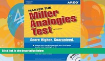 Pre Order Master the Miller Analogies Test 2006 (Arco Master the Miller Analogies Test) Arco