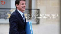 Manuel Valls a vu François Hollande : il ne démissionnera pas