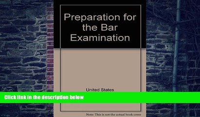 Price Preparation for the bar examination Robert Whitman On Audio