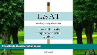 Best Price LSAT Reading Comprehension - The Ultimate Improvement Guide Adrian Li On Audio