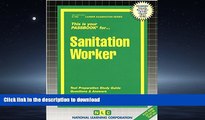 FAVORIT BOOK Sanitation Worker(Passbooks) (Career Examination Passbooks) READ EBOOK
