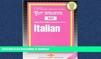 FAVORIT BOOK ITALIAN (SAT Subject Test Series) (Passbooks) (COLLEGE BOARD SAT SUBJECT TEST SERIES