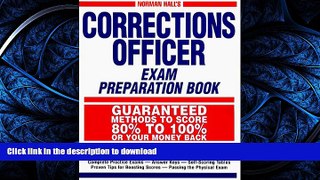 FAVORIT BOOK Norman Hall s Corrections Officer Exam Preparation Book READ EBOOK