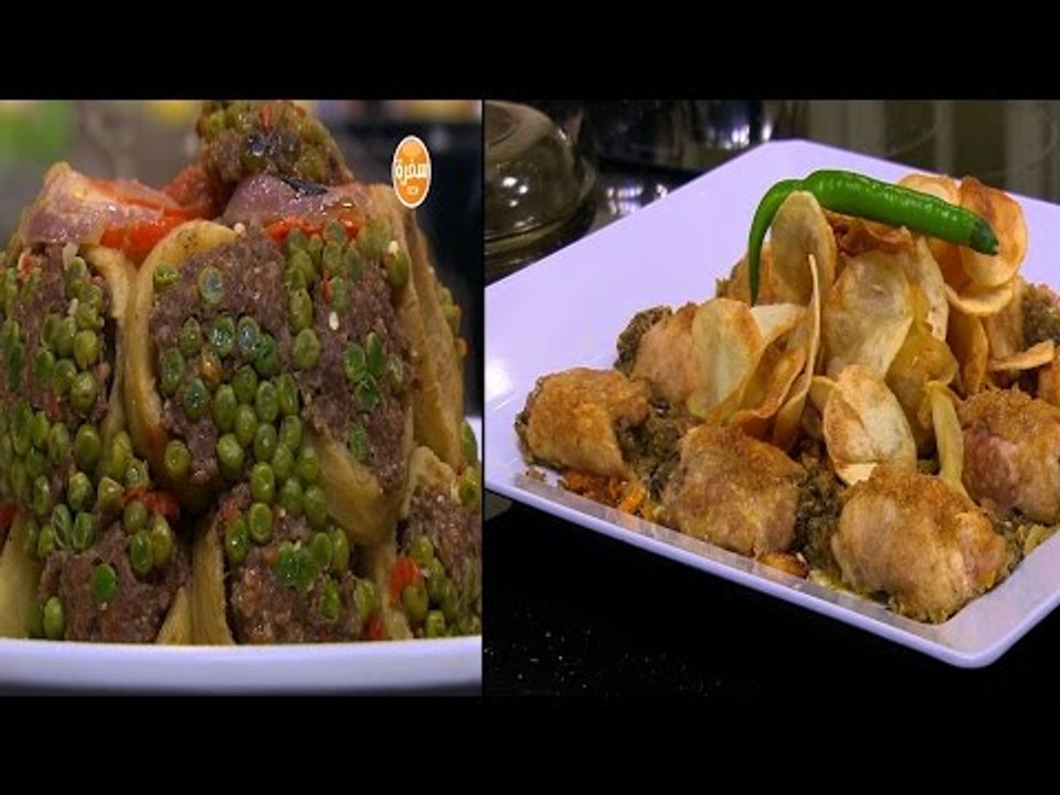 أوراك دجاج محشية - دقية خرشوف - كوسة بانيه | الشيف حلقة كاملة