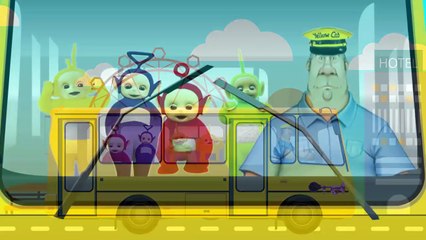 Teletubbies Wheels On The Bus - Nursery Rhyme for Children - The Wheels on the Bus Song