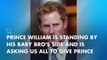 Prince Williams issues a statement supporting Prince Harry's relationship