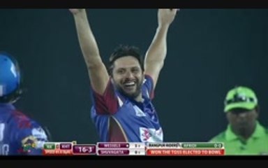 BPL Match 31 Shahid Afridi Brilliant Bowling Rangpur Riders vs Rajshahi Kings