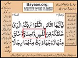 Quran in urdu Surah 004  AL Nissa Ayat 001A Learn Quran translation in Urdu Easy Quran Learning