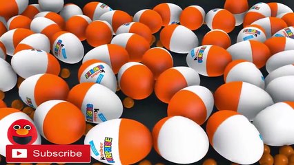 Learn colors 3D SURPRISE EGGS for kids - Coloer Surprise Eggs And Giant Balloon Colors Surprise Eggs