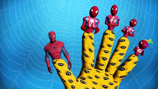 Spiderman Finger Family Rhymes | Spiderman Cartoons Baa Baa Black Sheep Nursery Rhymes For Children