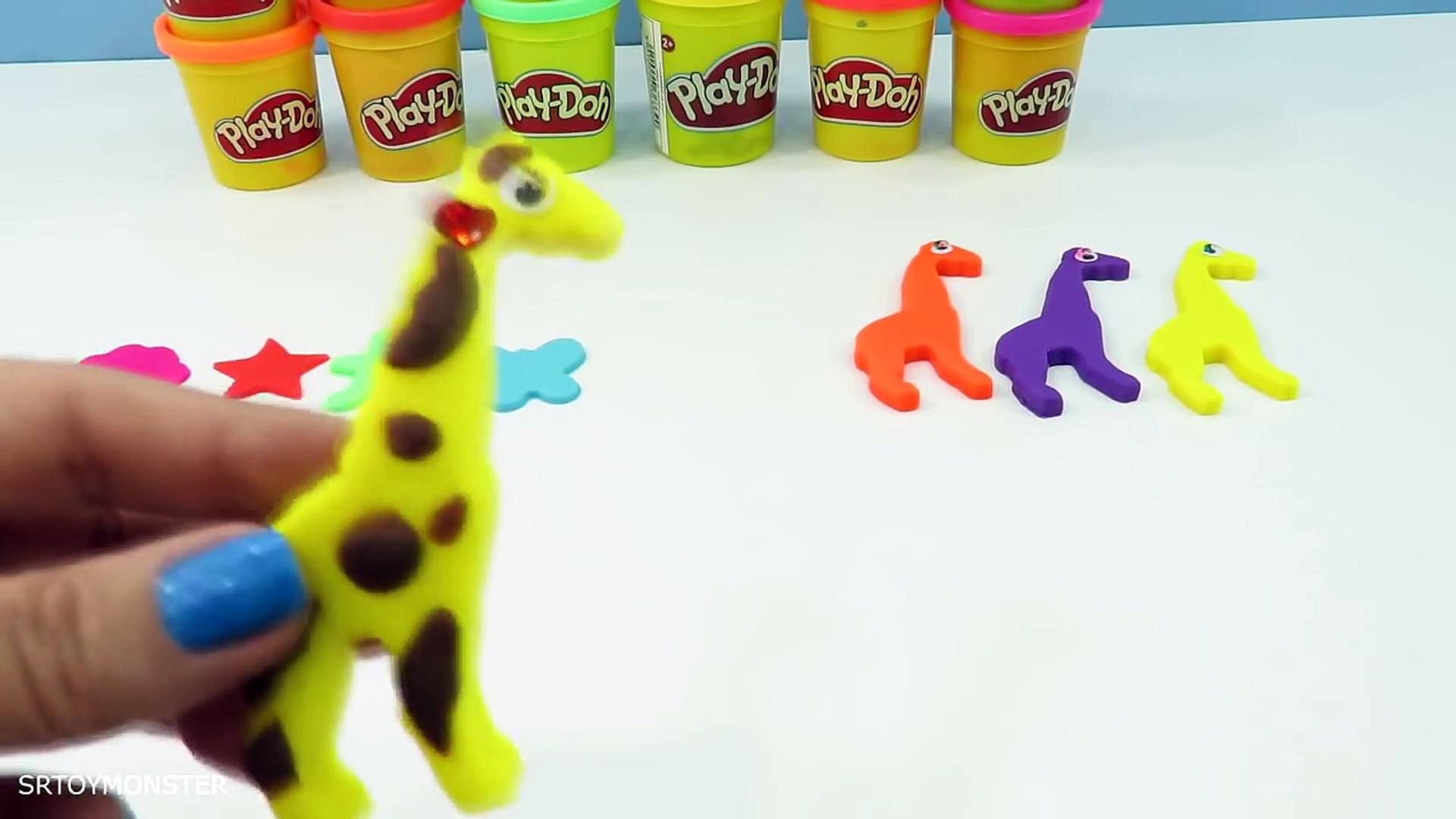 giraffe play doh