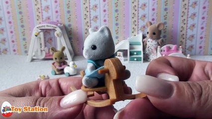 Sylvanian Families Nursery Room Set with 2 Babies Adventures 1705 | Cutest Dolls Ever