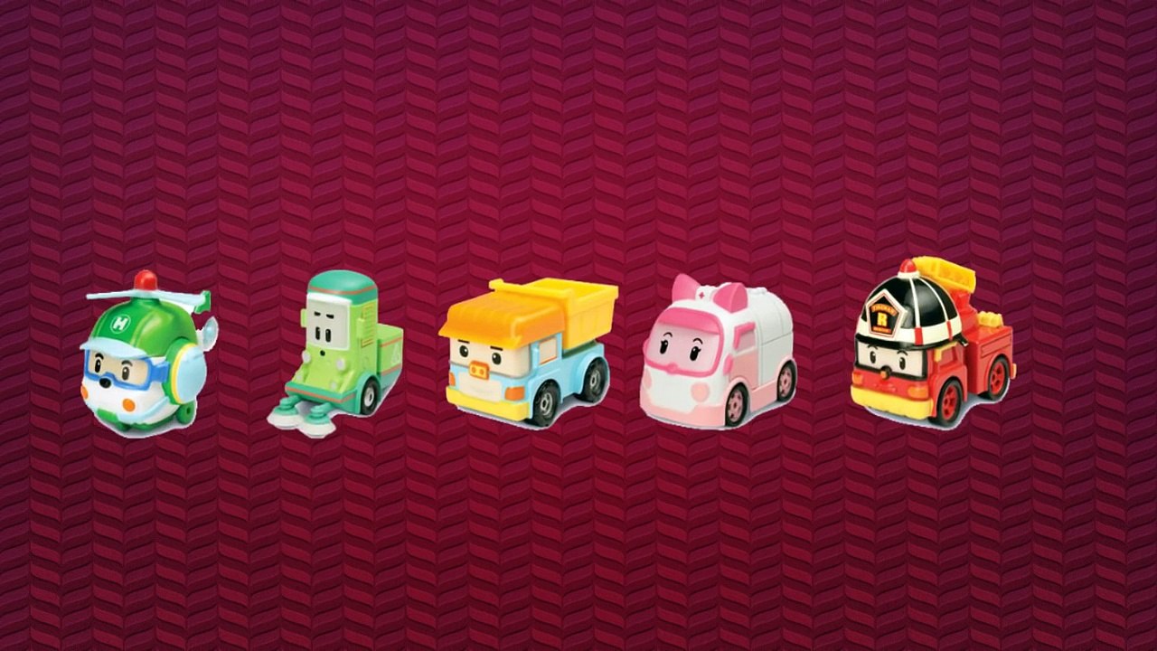 DADDY FINGER FAMILY SONG Robocar Poli Nursery Rhymes for Children Babies and Toddlers
