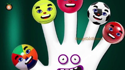 Sports Balls Finger Family Songs ** The Finger Family Sports Balls Family Nursery Rhyme