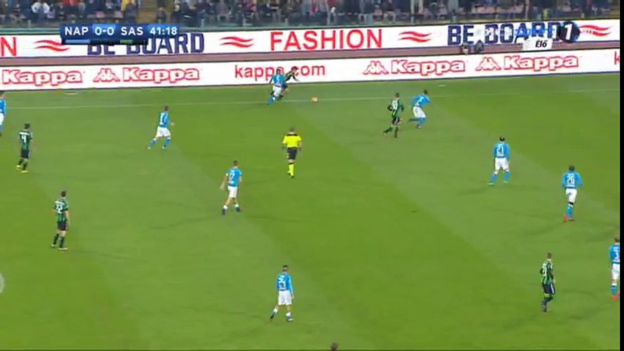 Lorenzo Insigne Goal HD - Napoli 1-0 Sassuolo - 28-11.2016