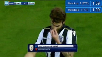 Javier Umbides Penalty Goal HD - PAOK 3 - 2	Atromitos 28.11.2016