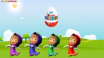 Colors for Children to Learn with Masha Surprise Eggs - Colours for Kids to Learn - Learning Videos