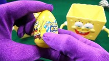Spongebob Surprise Eggs - Patrick / Squidward / Gary / Sandy / Plankton