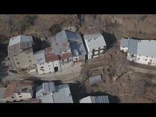 Piaggia (CN) - Maltempo, il drone sorvola zona colpita da frane (28.11.16)