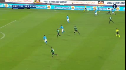 Gregoire Defrel Goal HD - Napoli 1-1 Sassuolo - 28-11.2016