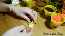 How to Play Doh SpongeBob Play Doh Unboxing Frozen Play Doh Peppa Play Doh Eggs