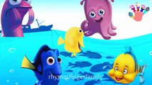 Finding Nemo Cartoon Finger Family Nursery Rhymes|Finding Nemo Cartoon Children|kidsW