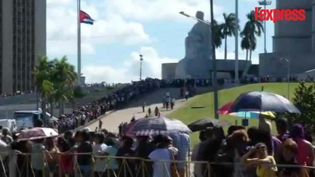 Premiers hommages à Cuba trois jours après la mort de Fidel Castro
