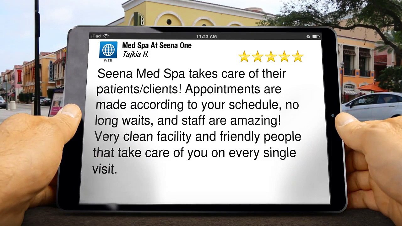 Med Spa At Seena One Burleson Terrific 5 Star Review by Tajkia H