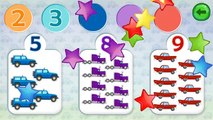 Learn Counting Numbers With Cars For Kids Children Toddlers Preschool Fun