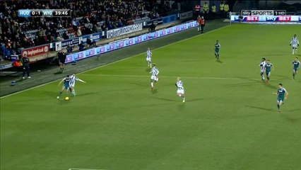Reece Burke  Goal HD - Huddersfield 0-1 Wigan 28.11.2016