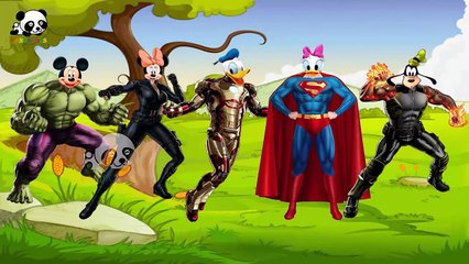 #Mickey Mouse #Hulk #Ironman #Superman #Finger Family Songs Panda Kids