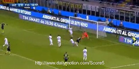 Mauro Icardi Goal Inter 3 - 0 Fiorentina SA 28-11-2016
