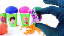 Paw Patrol Play-Doh Dippin Dots Learn Colors Play-Doh Ice Cream Surprise Eggs Toy Surprise Cups!