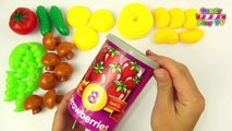Learn To Count With Fruit & Vegetables | Learn To Count make Numbers 1-10 | Learn Counting For Kids