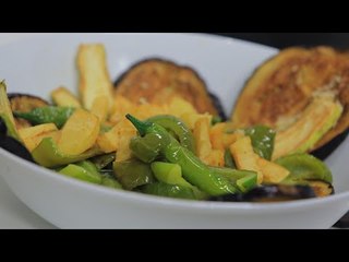 خضار مقلي بالدقة | نجلاء الشرشابي