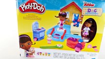 Doc McStuffin Play Doh Docs Clinic Disney Junior Playdough Toys Doctora Juguetes Plastilina
