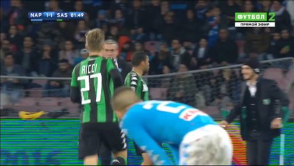 Gregoire Defrel Amazing Goal HD - Napoli 1-1 Sassuolo 28.11.2016 HD
