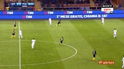 3-1 Nikola Kaliniu0107 Goal HD - Internazionale 3-1 Fiorentina - 28.11.2016 HD