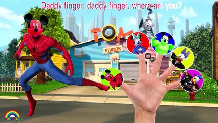 下载视频: Mickey Mouse HULK Finger Family Songs / Daddy Finger Family Nursery Rhymes Lyrics & More