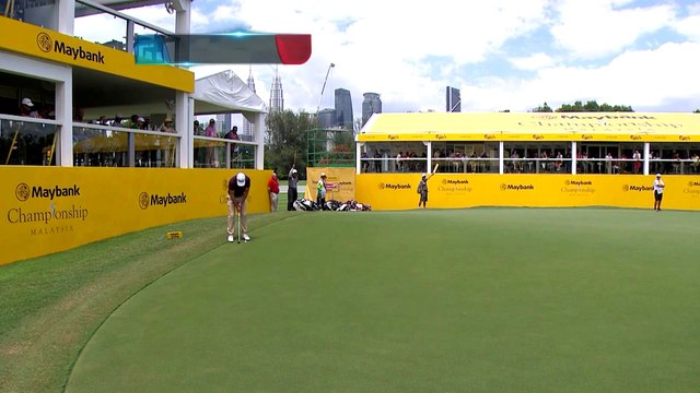 Put finale de Julien Quesne (Maybank Malaysian Open 2016)